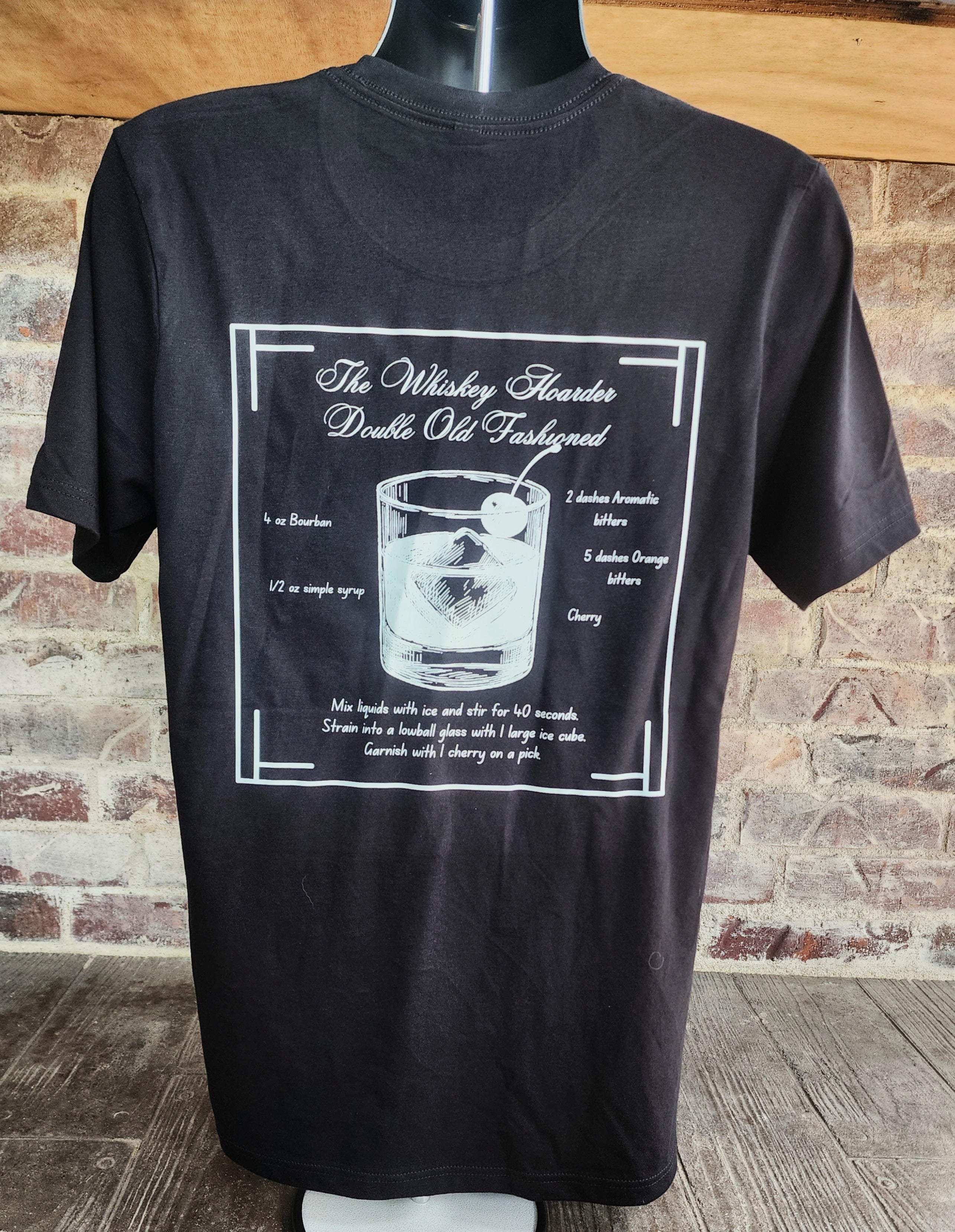 Whiskey Hoarder Cocktail Series T-shirt